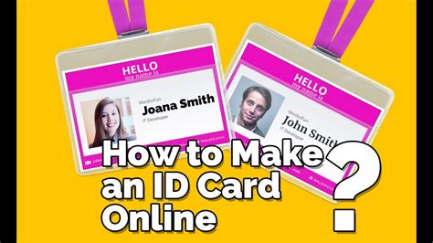 how to get id card online.